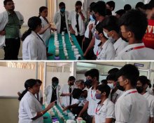 DEMONSTRATION ON CLINICAL & NON CLINICAL DEPARTMENTS AT NANDHA CENTRAL CBSC HIGHER SECONDARY SCHOOL