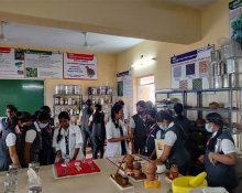 DEMONSTRATION ON CLINICAL & NON CLINICAL DEPARTMENTS AT NANDHA CENTRAL CBSC HIGHER SECONDARY SCHOOL