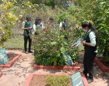 FIELD VISIT TO "CCRS" SIDDHA MEDICINAL PLANTS GARDEN, METTUR